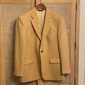 Brooks brothers camel hair blazer